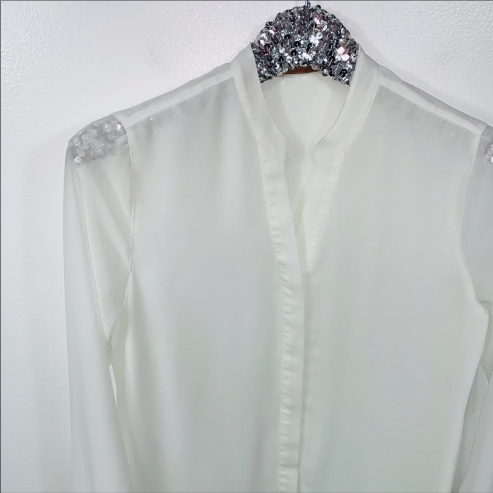 Gorgeous sheer blouse size S